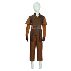Kids Children TV The Mando Ragnar Brown Jumpsuit Cosplay Costume Outfits Halloween Carnival Suit