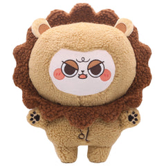 Leo Brown Cosplay Plush Toys Cartoon Soft Stuffed Dolls Mascot Birthday Xmas Gift-Coshduk