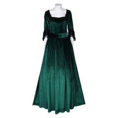 Medieval Gothic ​Green Dress Cosplay Costume Outfits Halloween Carnival Suit