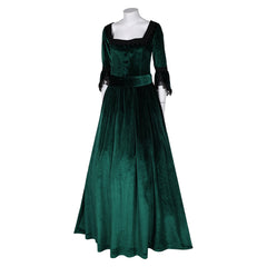 Medieval Gothic ​Green Dress Cosplay Costume Outfits Halloween Carnival Suit