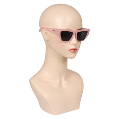 Movie Barbie 2023 Barbie Pink Glasses Cosplay Accessories Halloween Carnival Props