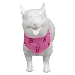 Movie Barbie 2023 Barbie Pink Printed Scarf Dogs Pet Outfits Cosplay Costume Suit