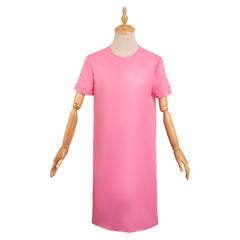 Movie Barbie 2023 Ken Men ​Pink Long Robe ​Outfits Cosplay Costume Suit