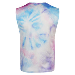 Movie Barbie ​Ken Blue Tie-dye ​Vest Outfits​ Cosplay Costume Suit