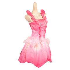 Movie Barbie: Fairytopia Elina Pink Petal Set Cosplay Costume Outfits Halloween Carnival Suit