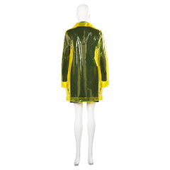 Movie Blade Runner Joi Yellow Coat Set Outfits Cosplay Costume Halloween Carnival Suit