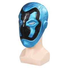 Movie Blue Beetle Jaime Reyes Blue Latex Masks Cosplay Accessories Halloween Carnival Props