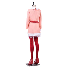 Movie Elf Jovie Pink Dress Set Outfits Cosplay Costume Halloween Carnival Suit