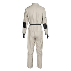 Movie Ghostbusters (2024) Peter Venkman White Jumpsuit Cosplay Costume Outfits Halloween Carnival Suit