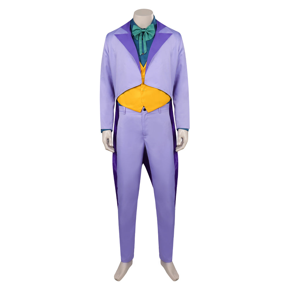Movie Harley Quinn Clown Purple Set Outfits Cosplay Costume Halloween Carnival Suit