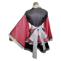 Movie Howl's Moving Castle Howl Pink Lolita Dress Outfits Cosplay Costume Halloween Carnival Suit