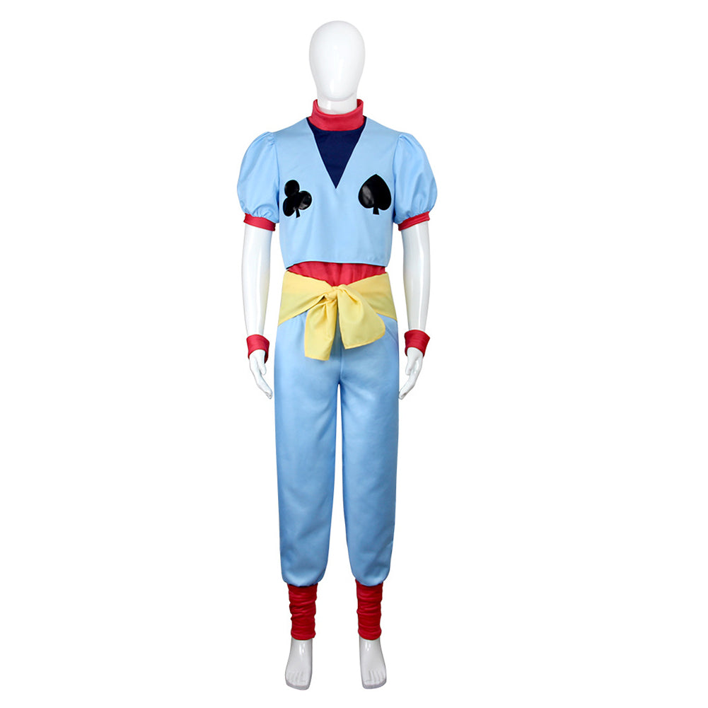 Movie Hunter x Hunter Hisoka Blue Set Outfits Cosplay Costume Halloween Carnival Suit