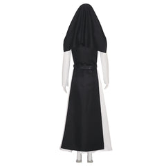 Movie Immaculate (2024) Cecilia Black Dress Cosplay Costume Outfits Halloween Carnival Suit