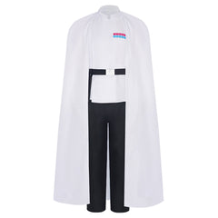 Movie Imperial Officer White Set Outfits Cosplay Costume Halloween Carnival Suit