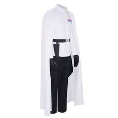 Movie Imperial Officer White Set Outfits Cosplay Costume Halloween Carnival Suit