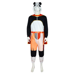 Movie Kung Fu Panda 4 (2024) Po Jumpsuit Cosplay Costume Outfits Halloween Carnival Suit