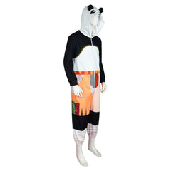 Movie Kung Fu Panda 4 (2024) Po Jumpsuit Cosplay Costume Outfits Halloween Carnival Suit