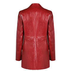 Movie Madame Web 2024 Madame Web Red Jacket Coat Outfits Cosplay Costume Halloween Carnival Suit