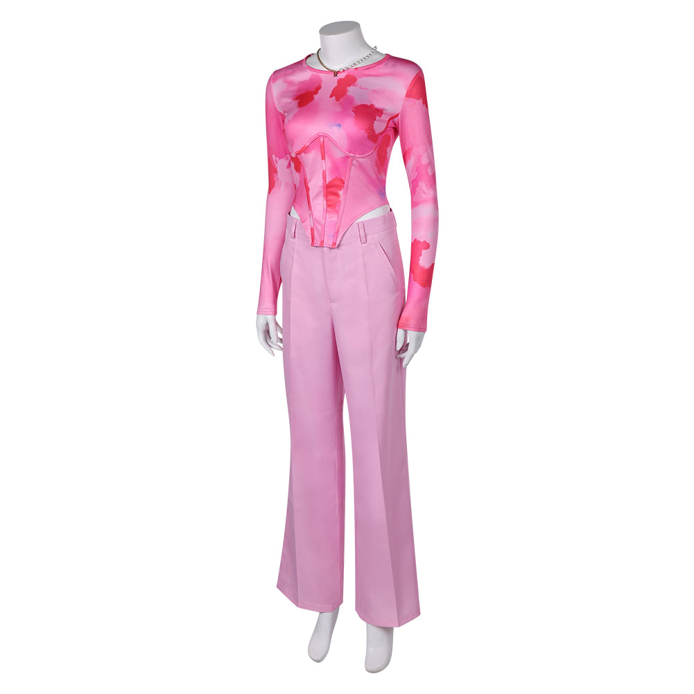 Pink outfits for girls best sale