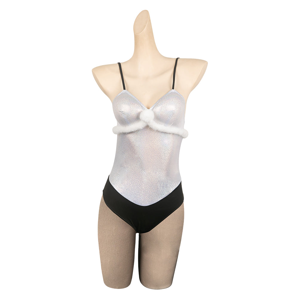 Movie Mean Girls (2024) Regina George White Bunny Girl Outfit Sexy Set Cosplay Costume