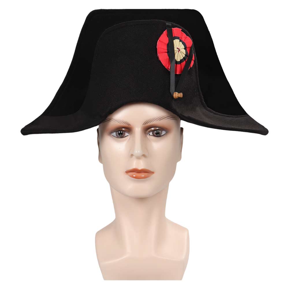 Movie Napoleon 2023 Napoleon Cosplay Hat Cap Accessories Halloween Carnival Props