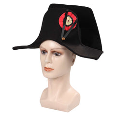 Movie Napoleon 2023 Napoleon Cosplay Hat Cap Accessories Halloween Carnival Props