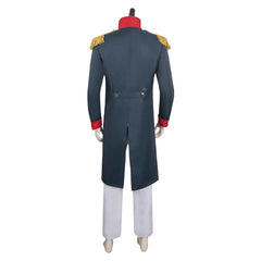 Movie Napoleon (2023) Napoleon Cyan Set Outfits Cosplay Costume Halloween Carnival Suit