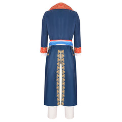 Movie Napoleon Napoleon Blue Coat Outfits Cosplay Costume Halloween Carnival Suit