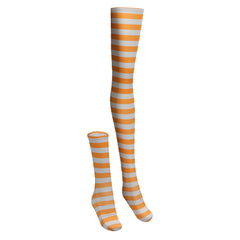 Movie One Piece Nami Striated Socks Outfits Cosplay Costume Halloween Carnival Suit