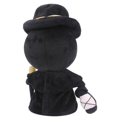 Movie Plague doctor Black Plush Toys Cartoon Soft Stuffed Dolls Mascot Birthday Xmas Gift