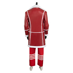 Movie Red One 2023 Santa Claus Red Christmas Set Outfits Cosplay Costume Halloween Carnival Suit