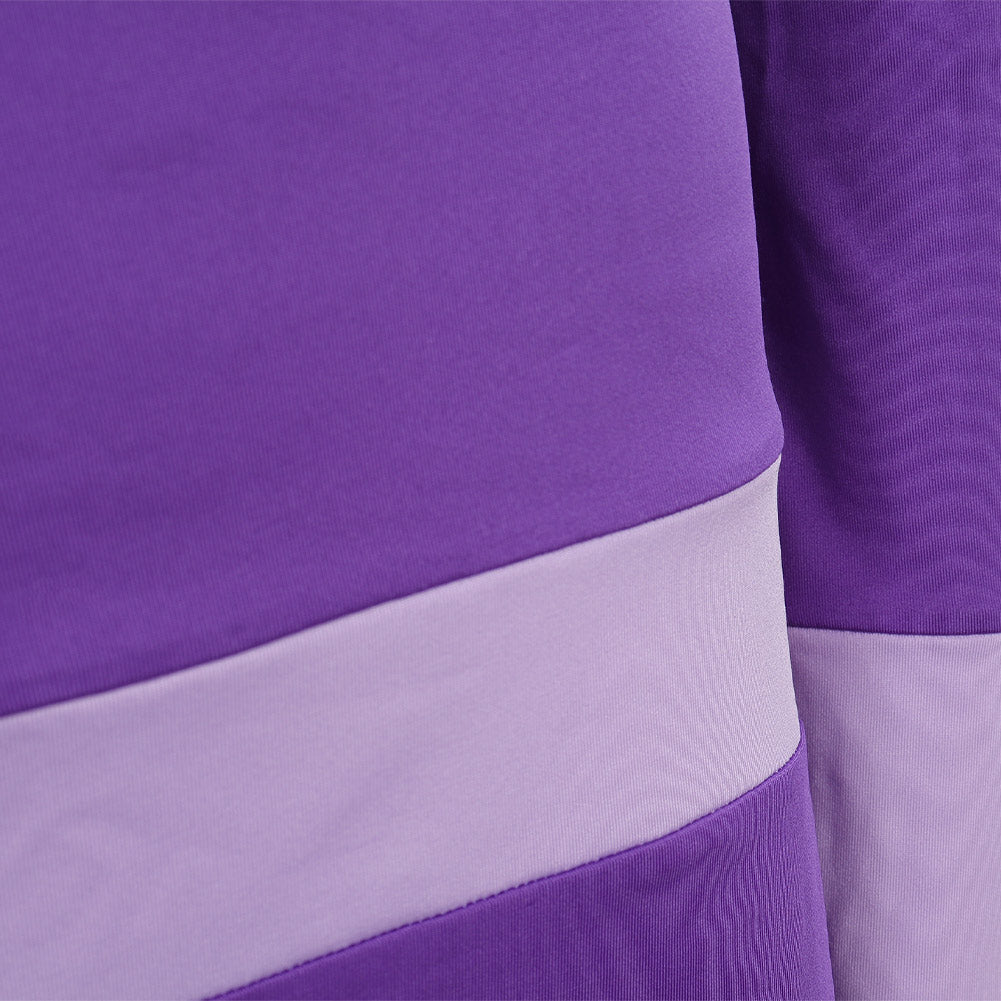 strapless open back dress SCOOBY-DOO Daphne Blake Female Adult Purple Dress Party Carnival Halloween  Cosplay Costume