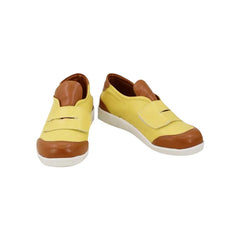 Movie Spirited Away Chihiro Yellow Shoes Boots Cosplay Accessories Halloween Carnival Props
