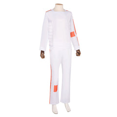 Movie Star Wars Cassian Andor White Set Outfits Cosplay Costume Halloween Carnival Suit