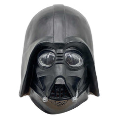 Movie Star Wars Darth Vader Black Latex Mask Cosplay Accessories Halloween Carnival Props