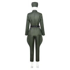 Movie Star Wars Imperial Officer Green Set Outfits Cosplay Costume Halloween Carnival Suit