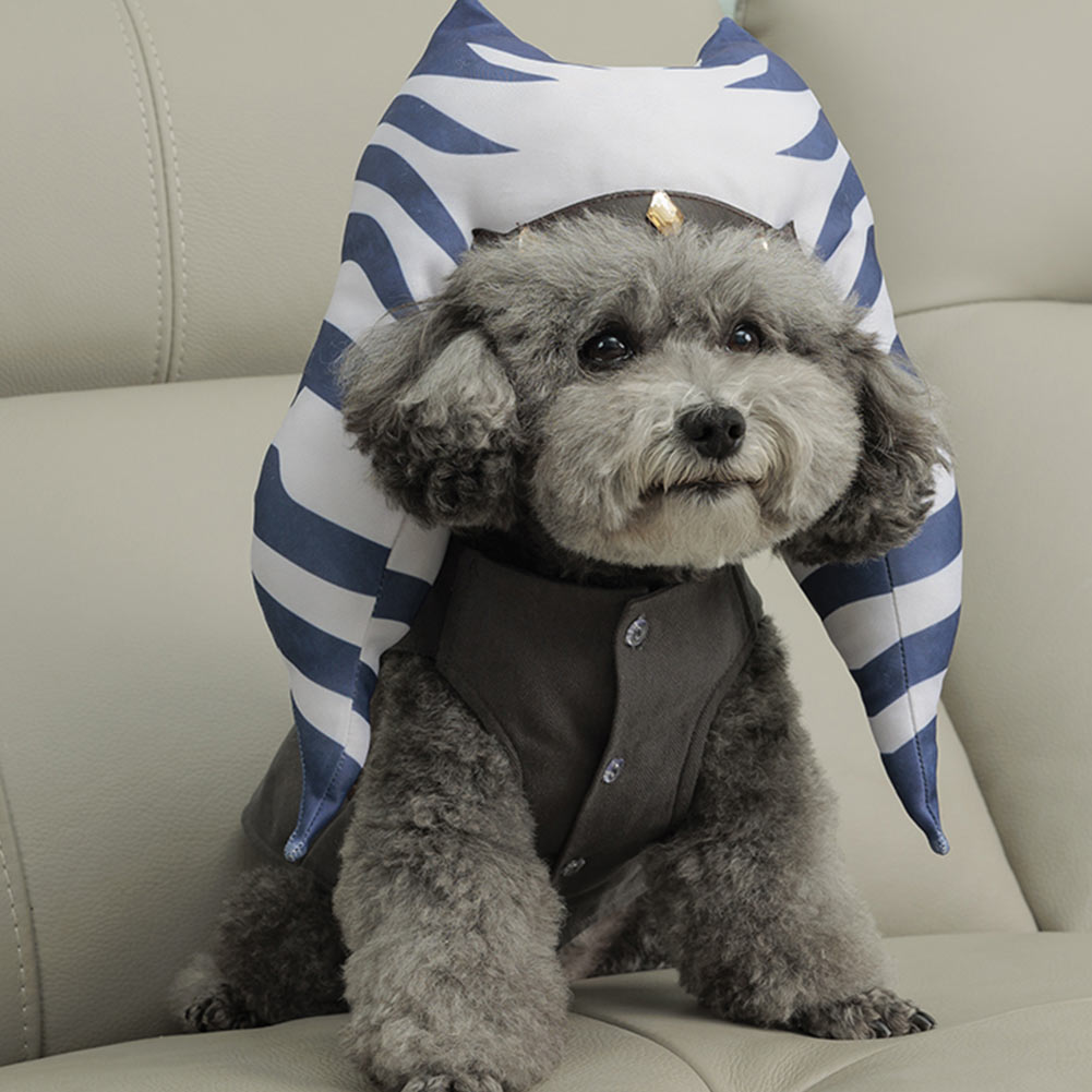 TV Ahsoka 2023 Ahsoka Dogs Pet Outfits Cosplay Costume Halloween Carni