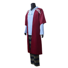 Movie The Avengers Fat Thor Red Coat Set Outfits Cosplay Costume Halloween Carnival Suit