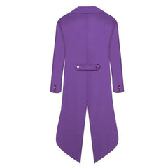 Movie The Batman Joker Purple Set Outfits Cosplay Costume Halloween Carnival Suit