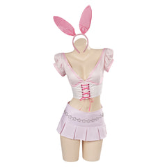 Movie The House Bunny Shelley Darlington Pink Set Outfits Cosplay Costume Halloween Carnival Suit