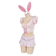 Movie The House Bunny Shelley Darlington Pink Set Outfits Cosplay Costume Halloween Carnival Suit