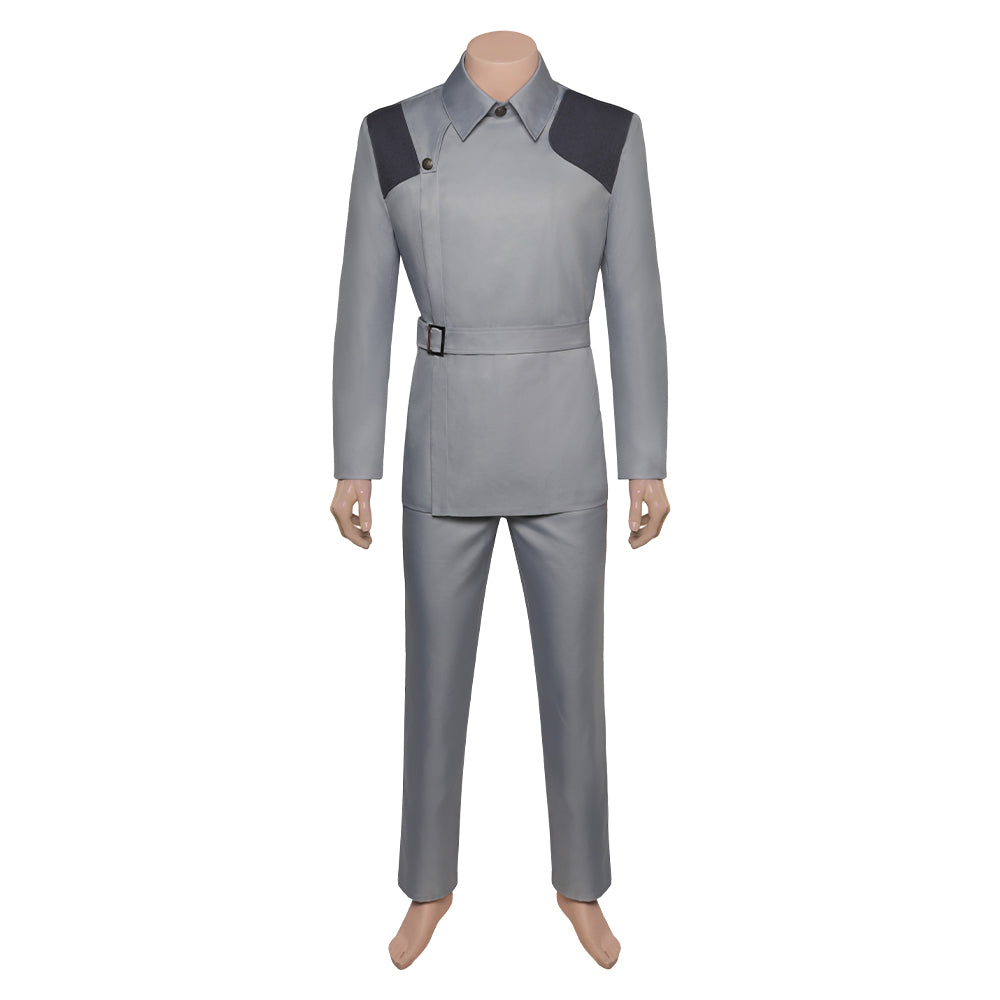Movie The Hunger Games: The Ballad of Songbirds and Snakes (2023) ​Coriolanus Snow Gray Set Cosplay Costume