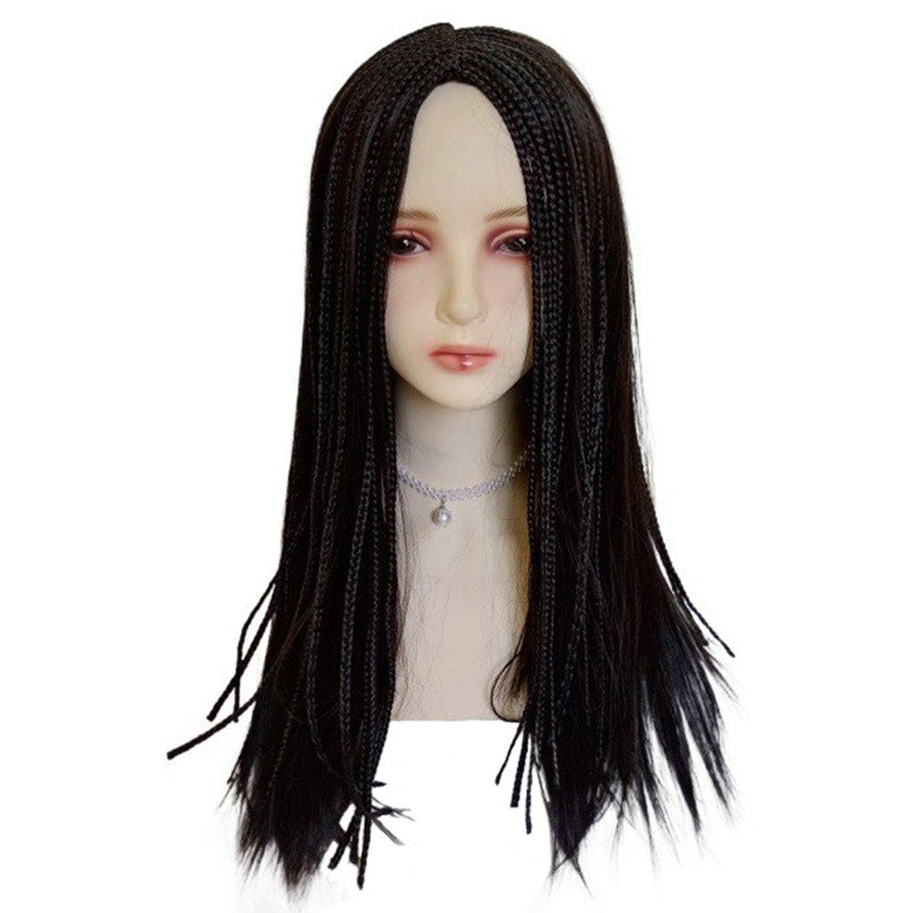 Movie Wish 2023 Asha Black Long Wig Cosplay Accessories Halloween Carnival Props