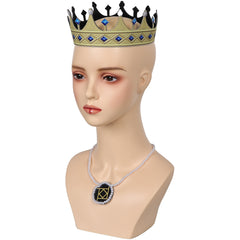 Movie Wish 2023 Queen Amaya Yellow Crown Cosplay Accessories Halloween Carnival Props