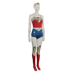 Movie Wonder Woman Diana Prince Outfits Cosplay Costume Halloween Carnival Suit