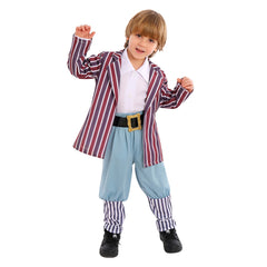 Movie Wonka (2023) Oompa Loompa Stripe Set Outfits Cosplay Costume