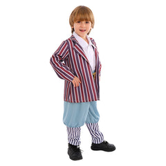 Movie Wonka (2023) Oompa Loompa Stripe Set Outfits Cosplay Costume