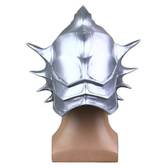 Movie Aquaman And The Lost Kingdom (2023) Ocean Master/Orm Marius Silvery Mask Cosplay Accessories Halloween Carnival Props