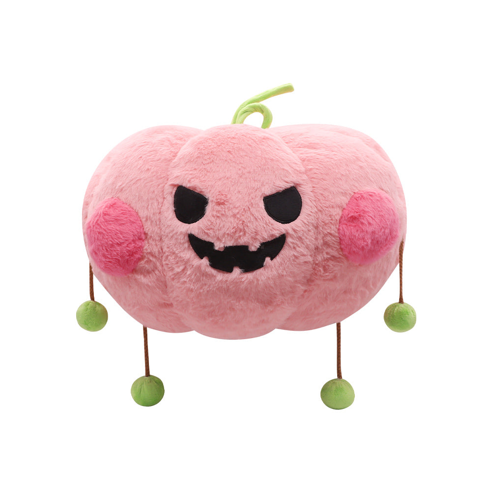 Pink Halloween Decor Pumpkin Cosplay Plush Toys Cartoon Soft Stuffed Dolls Mascot Birthday Xmas Gift-Coshduk