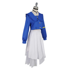 TV BanG Dream Anon Chihaya Blue Dress Set Outfits Cosplay Costume Halloween Carnival Suit